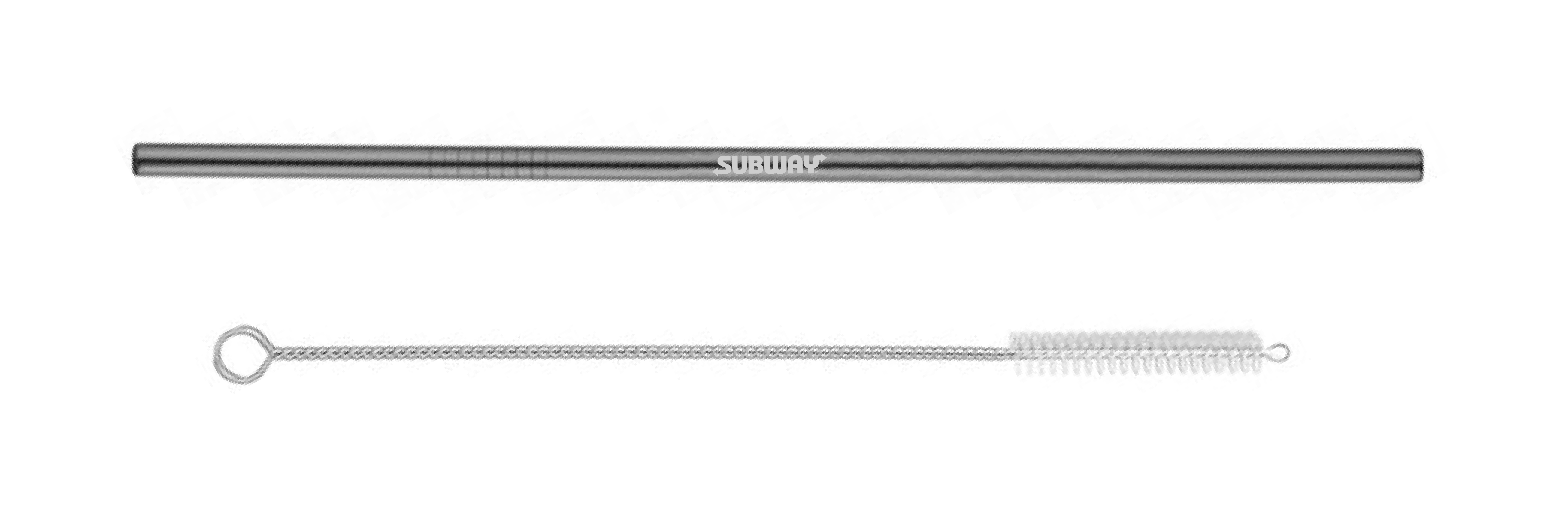 Stainless Steel Straw with Pipe Cleaner Brush - Western Health